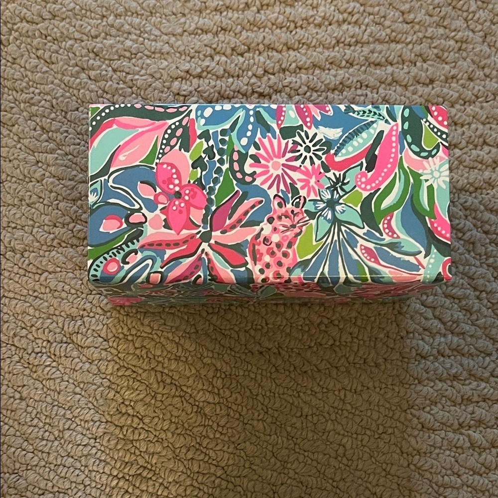 Colorful Floral Patterned Box/Lilly pulitzer